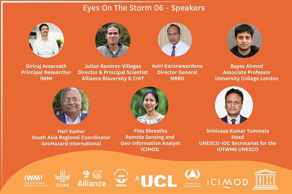 Eyes on the storm 6 speakers