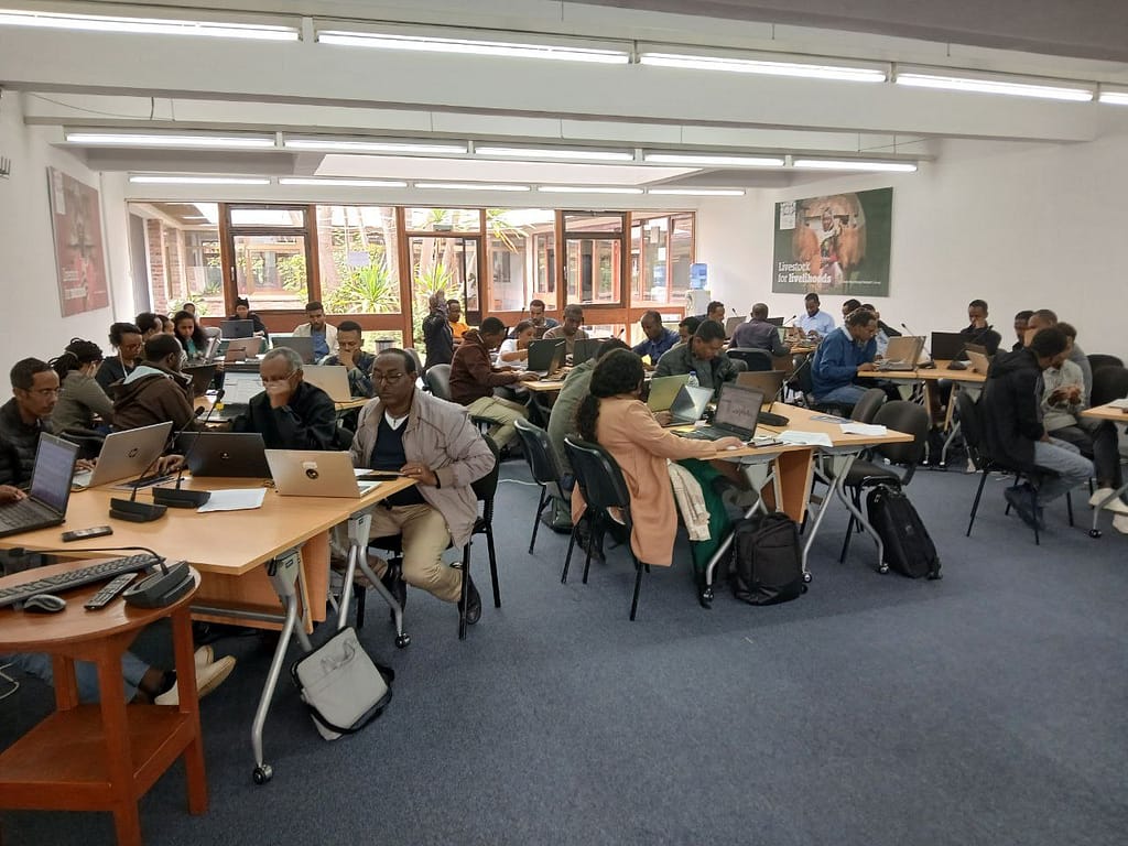  Group discussions with participants in Addis Ababa. Pic credit: Rahel Mesganaw - IWMI