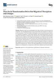 Does social transformation drive out-migration? Perceptions and changes (04/15/2025) 