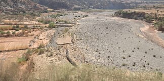 Dried out agricultural land in the Amizmiz region in Morocco. Photo: Pierre Restoul / IWMI