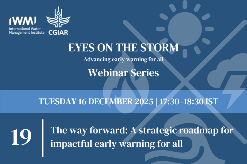 Eyes On The Storm 19. The way forward: A strategic roadmap for impactful early warning for all