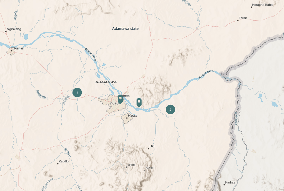 Map of Adamawa State. Image: IWMI