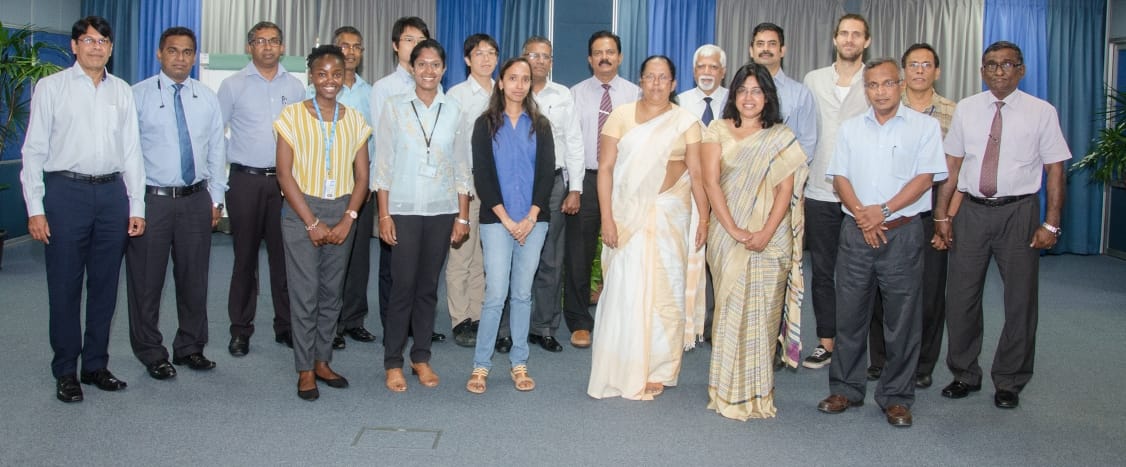 During a briefing held on August 28, 2018, at IWMI headquarters in Colombo, Sri Lanka, government officials and partners from international development agencies discussed outputs and findings from a 3-year IWMI project that developed climate-smart technologies to help cope with water-related risks and disasters. Focused particularly on flooding risks, the project received support from Japan’s Ministry of Agriculture, Forestry and Fisheries (MAFF), which is also funding a new project that addresses drought.
