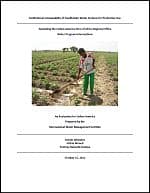 HARO IWMI Sustainability Evaluation 2012