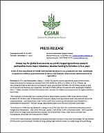 cgiar-press-release