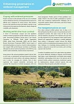 Enhancing governance in wetland management