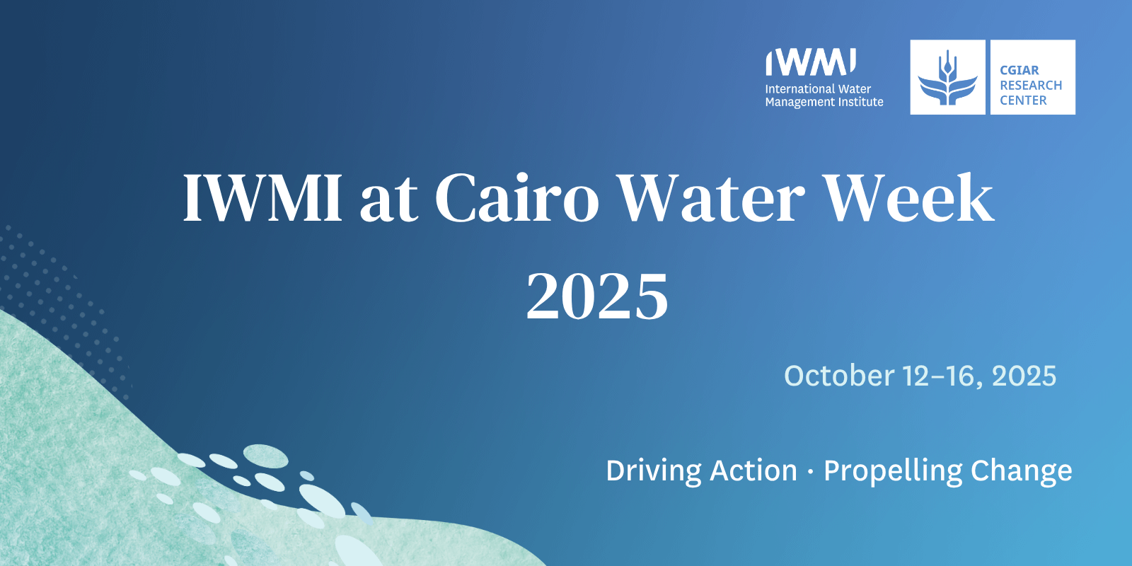 Cairo Water Week 2025