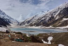 Lake Saiful Muluk and the Naran Valley, shaped by glacial melt and shifting weather patterns, are a reminder of climate change’s impact on Pakistan’s northern landscapes. Photo: Amjad Jamal/IWMI