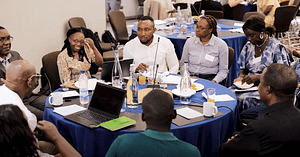 Sustainable water and soil management workshop.