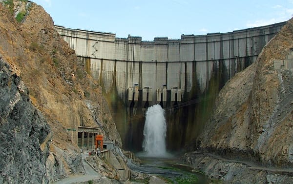 New dam on the Tekeze river in Ethiopia - Mathew McCartney