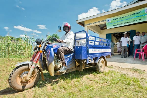 Model farmer in Uganda, Serere, 2013. Rein Skullerud / WFP