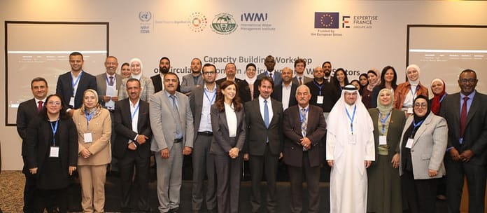 Participants in the capacity building workshop on circular economic principles. Photo: IWMI