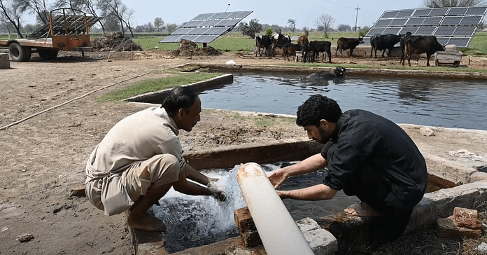 solar-powered irrigation