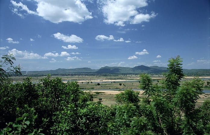 Mandara Mountains from Yola, Adamawa State.