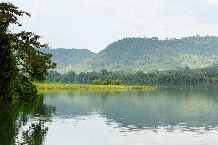 A lush landscape in Volta Region, Ghana. Photo: Hamish John Appleby / IWMI