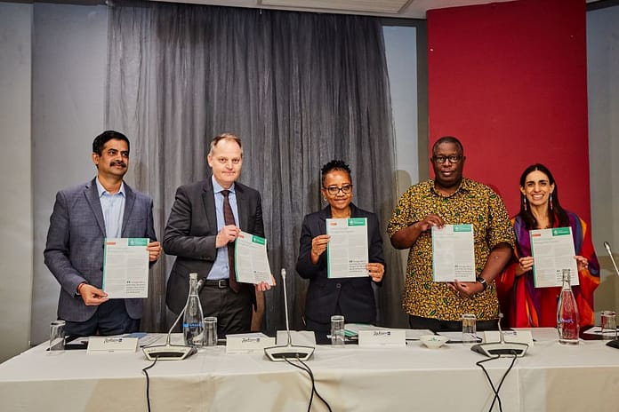 Zambia’s Ministry of Agriculture Acting Permanent Secretary Mrs Peggy Mlewa officially launched the ZADMS platform and technical brief