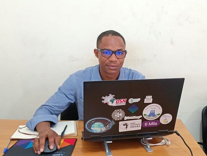 PhD candidate, lecturer and DIWASA Fellow, Benjamin Dekongmen. Photo: IWMI