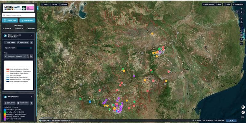 The Limpopo River Basin digital twin platform  integrates real-time citizen science data, providing a unified view of water health for managers across four countries. This unified approach not only enhances data-driven decision-making, but also fosters transboundary cooperation, ultimately supporting sustainable water resource management in southern Africa.