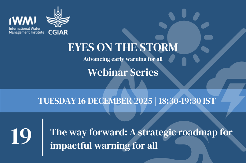 Eyes On The Storm 19. The way forward: A strategic roadmap for impactful early warning for all
