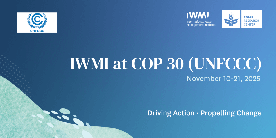IWMI at COP30 (UNFCCC)