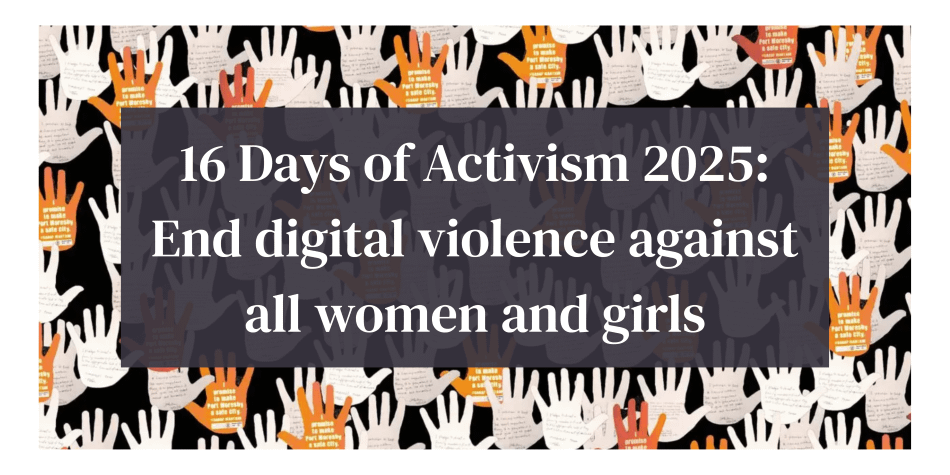 16 Days of Activism against Gender Based Violence