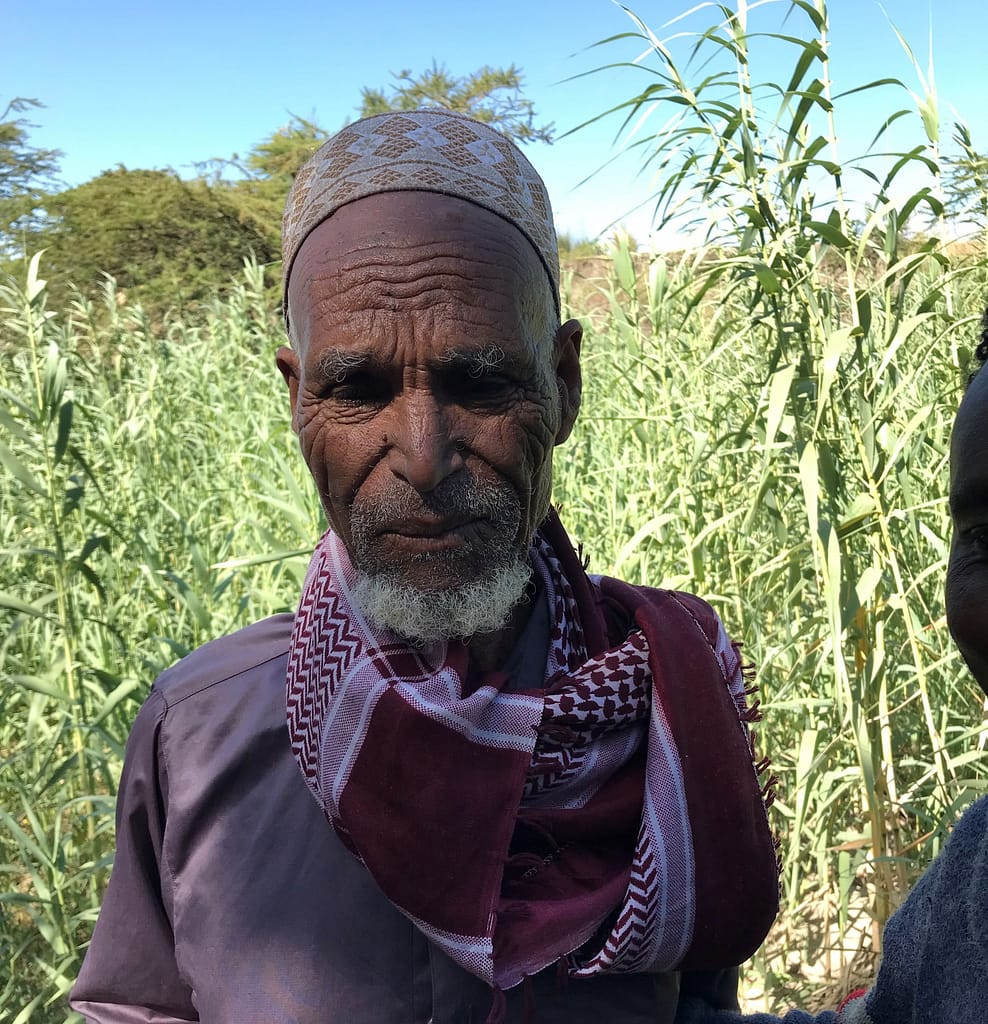 Yeshi Sheh Mohammed, a farmer in Habala, Ethiopia. Photo: IWMI