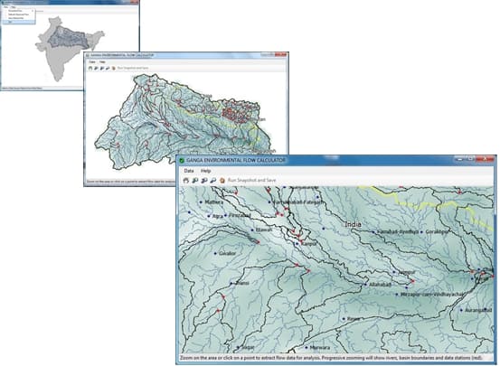 Ganga (Ganges) Environmental Flow Calculator
