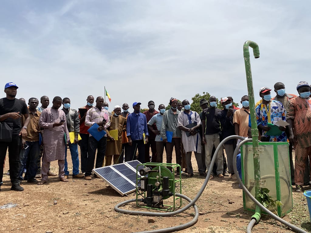 Workshop on supply-demand linkage in Mali, in 2022. Photo: Thai Thi Minh/IWMI
