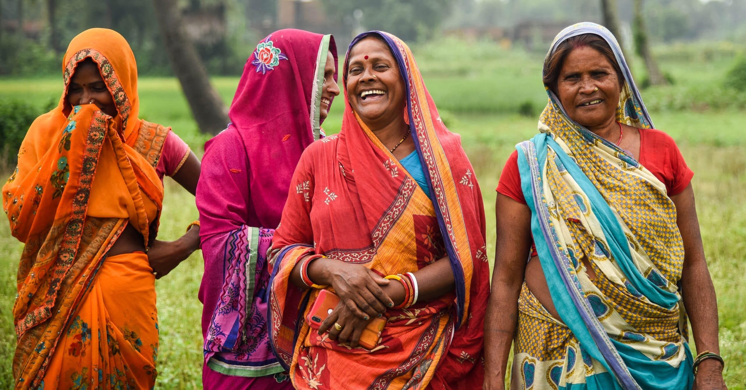 Solar Pumps Are Empowering Female Farmers in India. Photo: Tanmoy Bhaduri/IWMI.