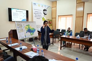 IWMI builds capacity on the application of GPS data collection tools and RS/GIS mapping