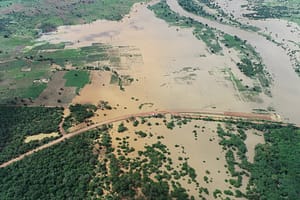 Flooding across Ghana’s Bawku West District, home to the Yarigu community, leaves a heavy toll on local agriculture. Photo: A1 Radio