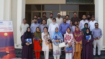 Officials from Okara district of Pakistan learn more on Integrated Water Resources Management