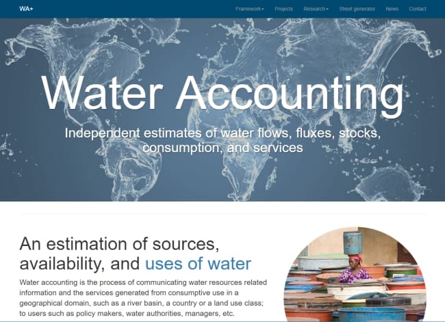 Water Accounting+