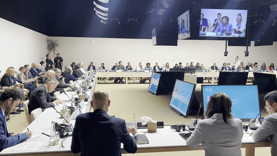 IWMI was at the table at the High-Level Ministerial Dialogue on Building Water-Resilient Food Systems, during COP28.
