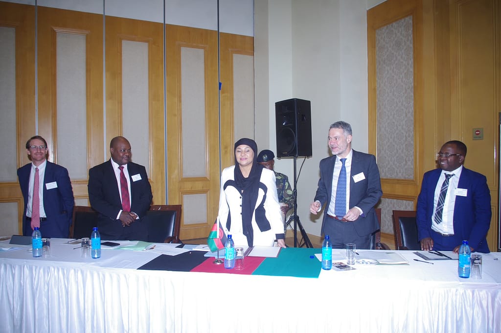 Participants at the JTWS workshop in Malawi (March 5 and 6), Malawi