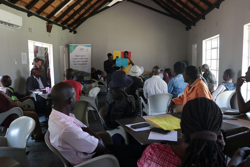 Groundtruth led a citizen science train-the-trainers workshops in Zimbabwe in September 2025. Photo: Nicole Langa/IWMI