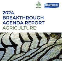 Breakthrough agenda report