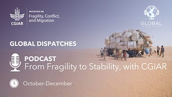 Global Dispatches podcast to explore water security in fragile situations