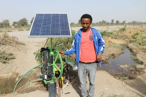 Farmer Jambo in Meki (Photo: Desalegne Tadesse)