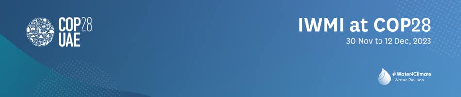 IWMI at COP28 (UNFCCC) IWMI at COP28 (UNFCCC)