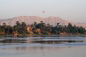 Nile River in Luxor, Egypt taken during the ReWaterMENA project. Photo: Javier Mateo-Sagasta / IWMI