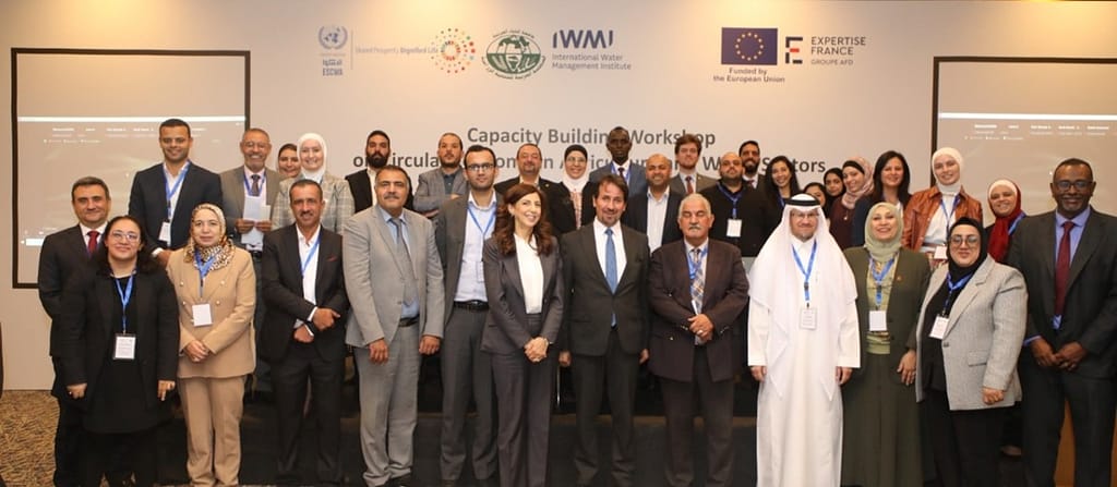 Participants in the capacity building workshop on circular economic principles. Photo: IWMI