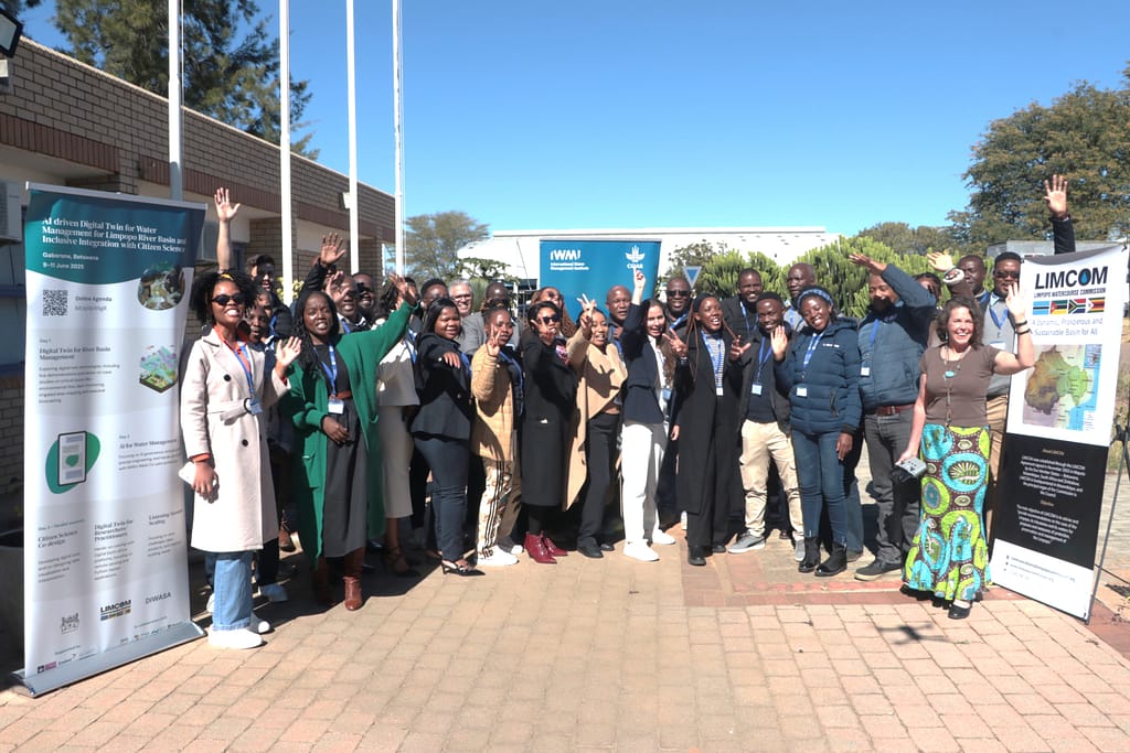 Group photo of participants at the 9-11 June 2025 workshop in Botswana. Photo: IWMI