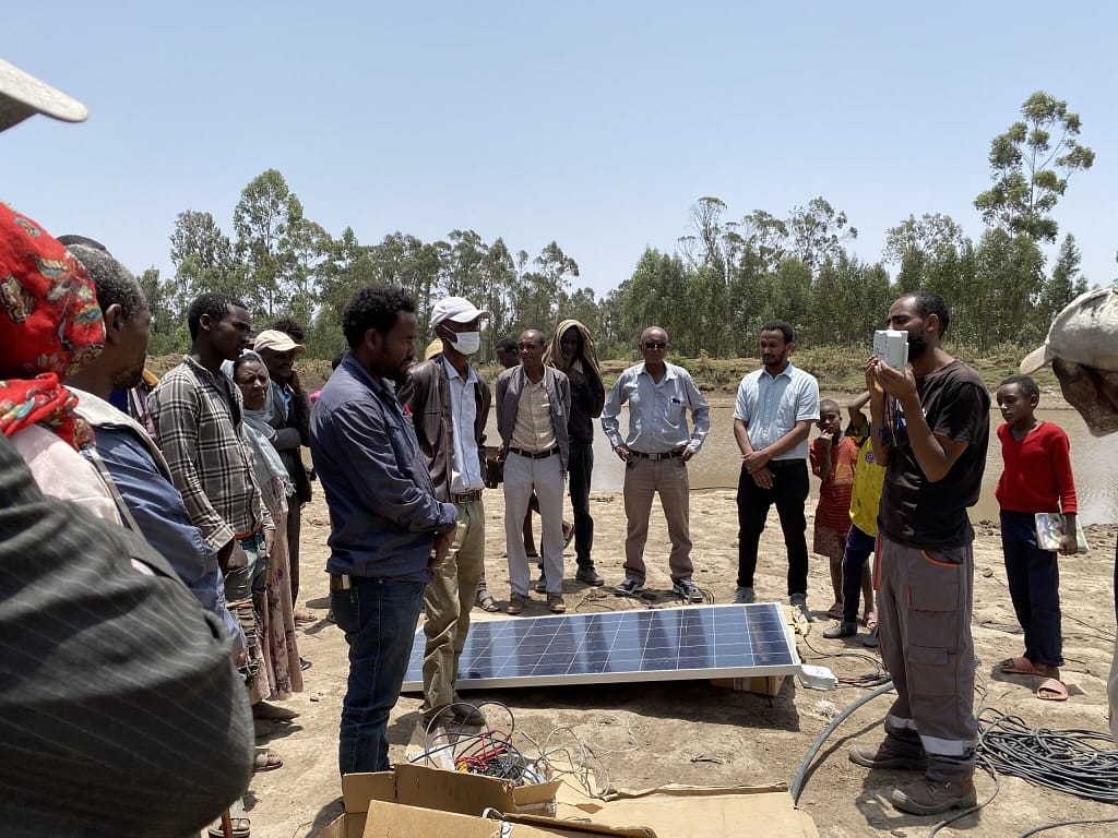 Workshop on supply-demand linkage in Ethiopia, in 2022. Photo: Thai Thi Minh/IWMI
