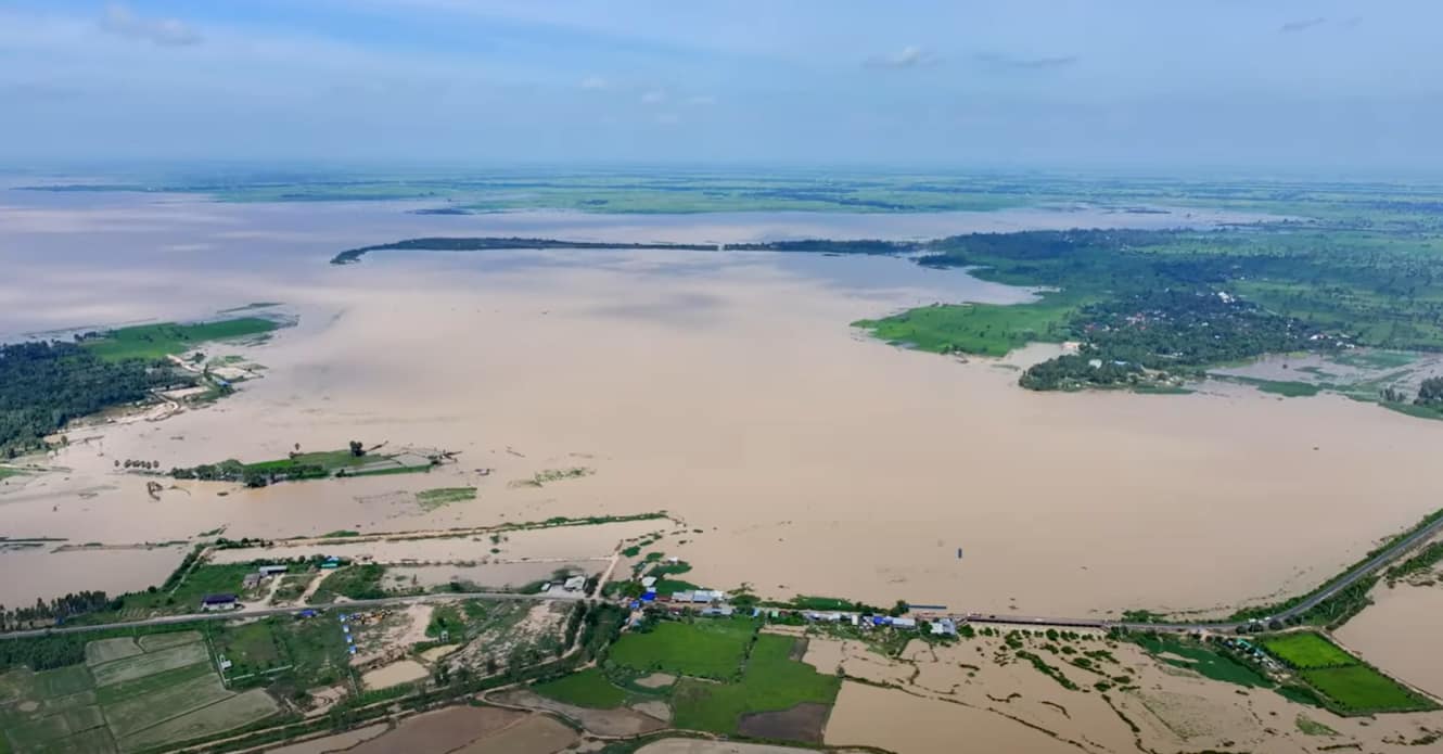Beung Sneh Lake, Prey Veng Province, Cambodia