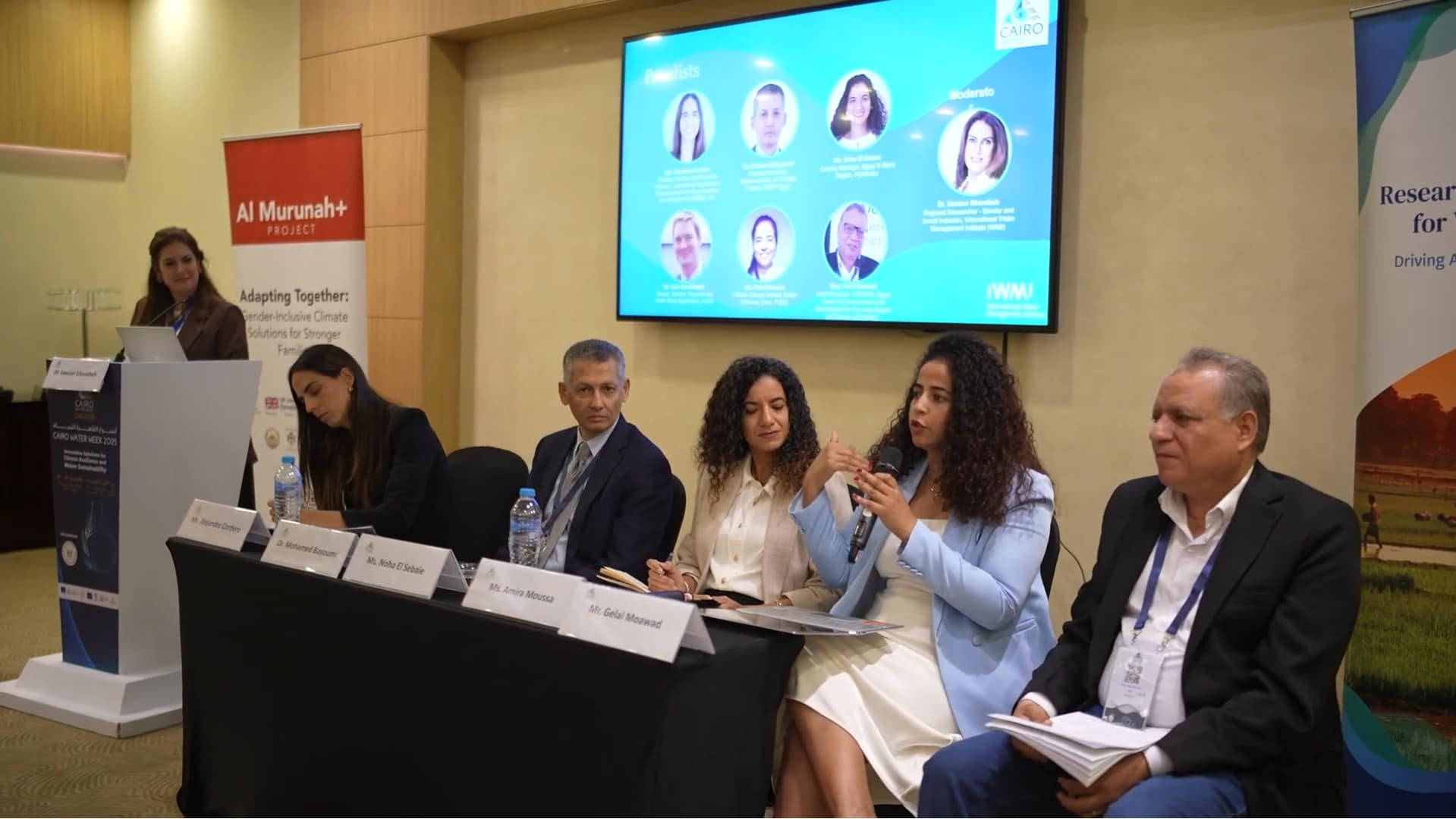 IWMI gender panel CWW