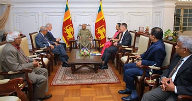 IWMI Board and Prime Minister of Sri Lanka discuss opportunities for research support