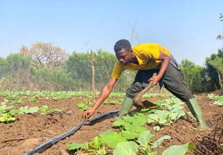 Aziz Amadu, a beneficiary of the EUGAP Program. Photo: Barbara Van Rijn