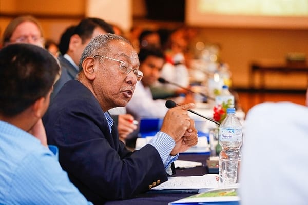 Prachanda Pradhan, Patron, Farmer Managed Irrigation System Trust (FMIST), “Don’t be too ambitious that we will do research today and application will happen tomorrow in policy. Things don’t happen that way, even after research we need to have a continuous follow up then only something would happen. We need to have a realistic assessment of capacity of the different institutions.”