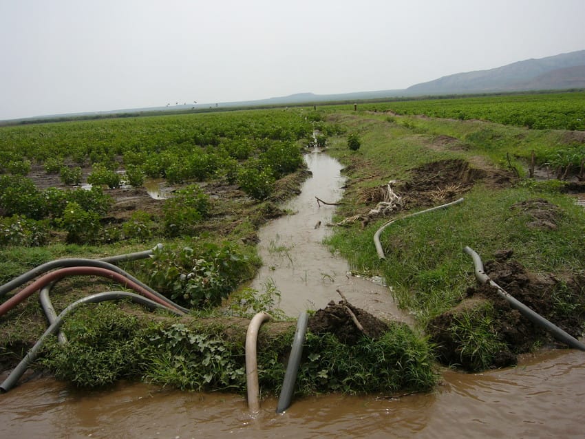 Close-up of the water diversion structure in Awash river
Credit: Gebregziabher, Gebrehaweria